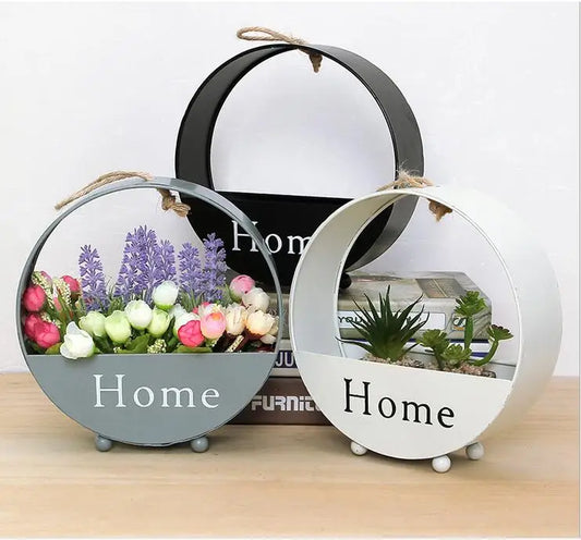 Round Shape Artifical Flower Vase