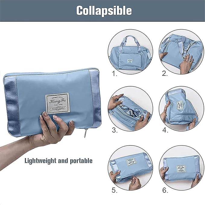 Large Capacity Travel Bag (BLUE)