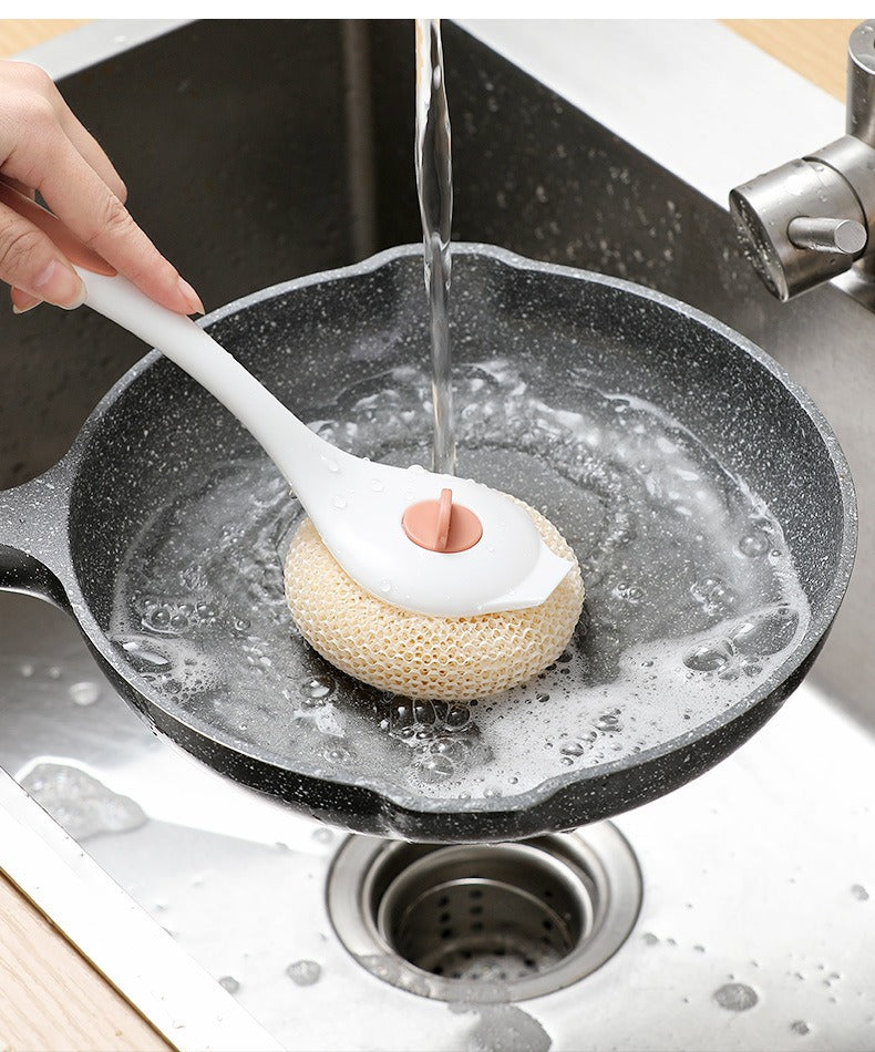 Dish Cleaning brush With Soap Dispenser