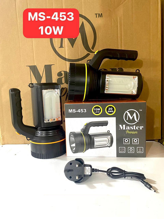 MS-453 Rechargeable High Power Torch - 10W Led