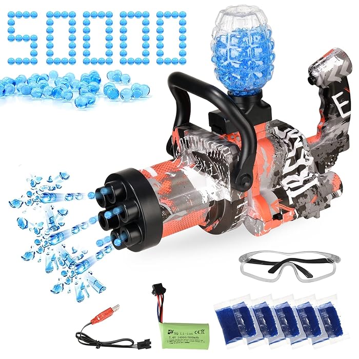 Electric Mini Machine Gun Gel Ball Blaster URBAN PANDA Electric mini machine gun gel ball blaster urban panda