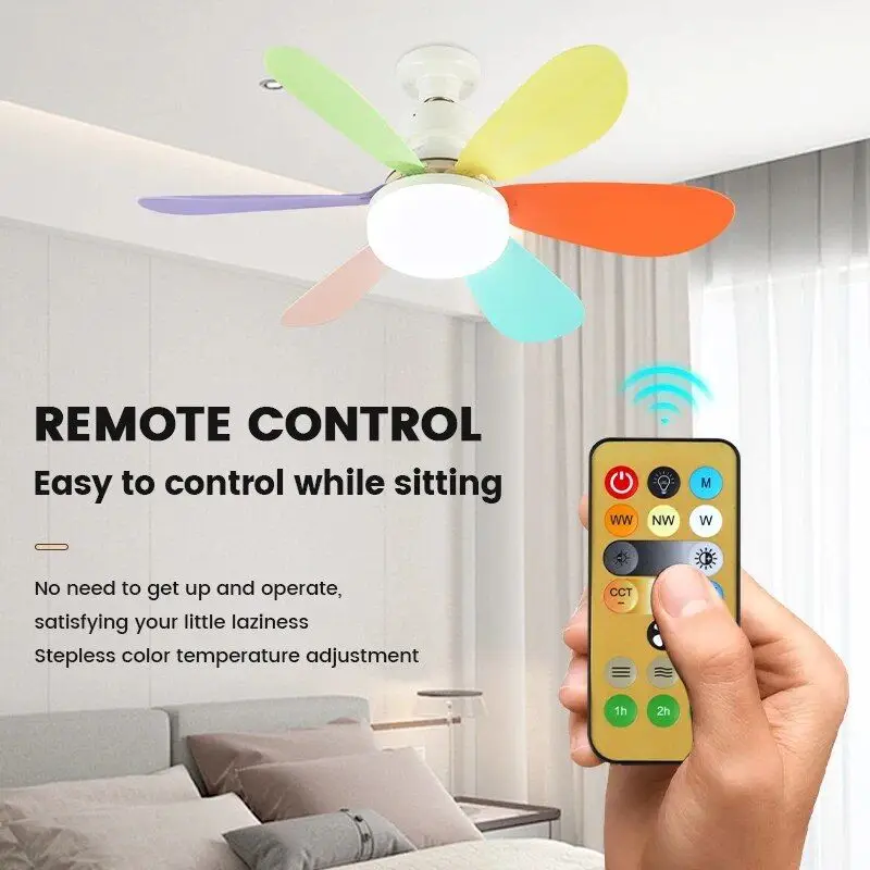 Flower Celling Fan With Light - E27