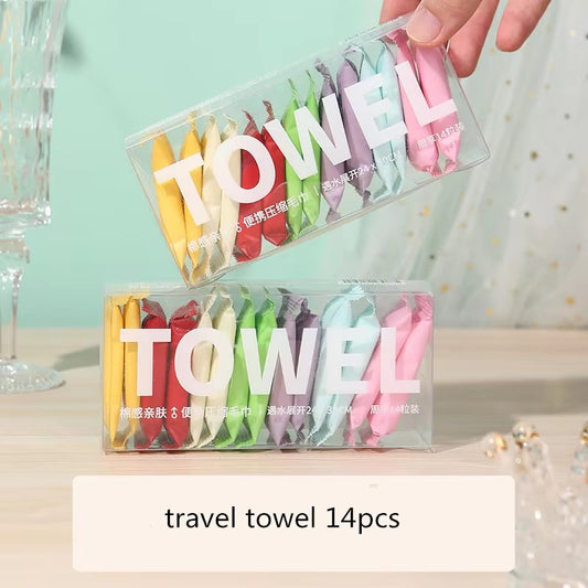 14 Pcs DISPOSABLE TOWEL
