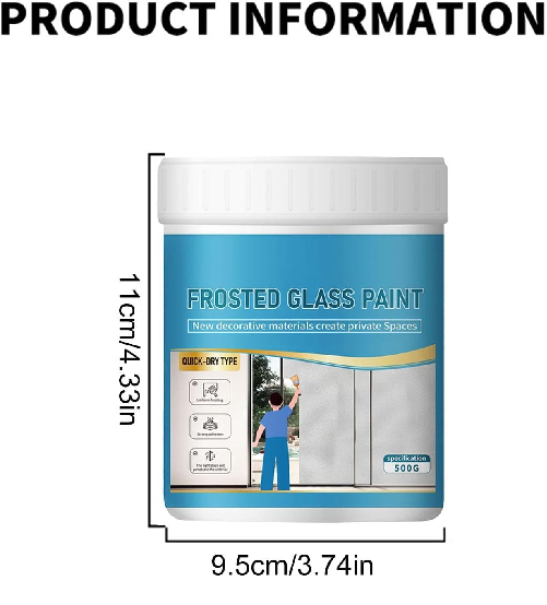 Privacy Frosted Glass Paint- 300g