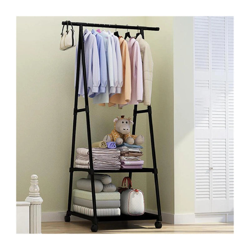 Clothing Rack With Wheels