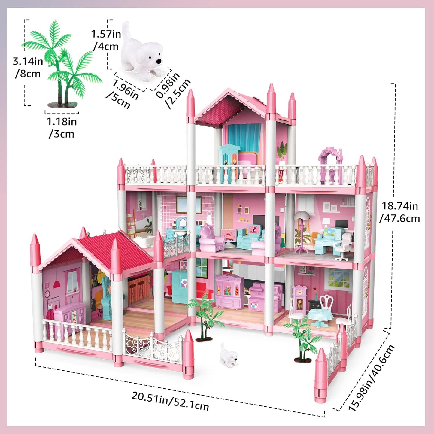 Princess Doll House 462 - 09