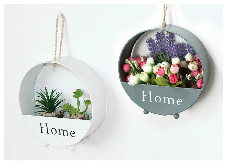 Round Shape Artifical Flower Vase