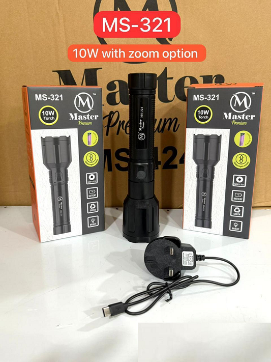 MS-321 Rechargeable Torch - 10W