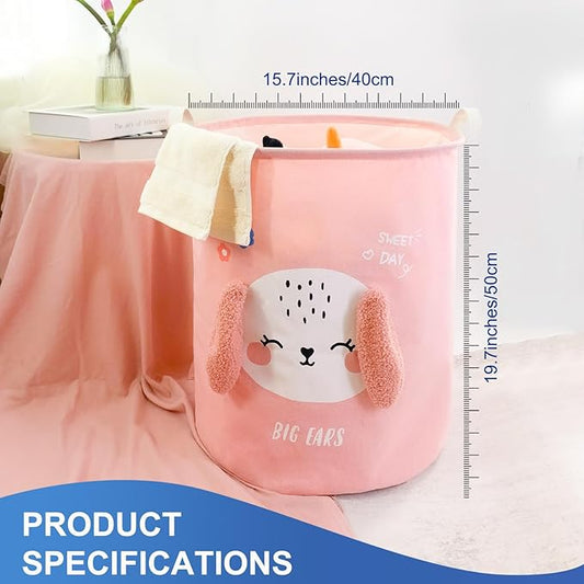 Cute Animal Kids Laundry Basket
