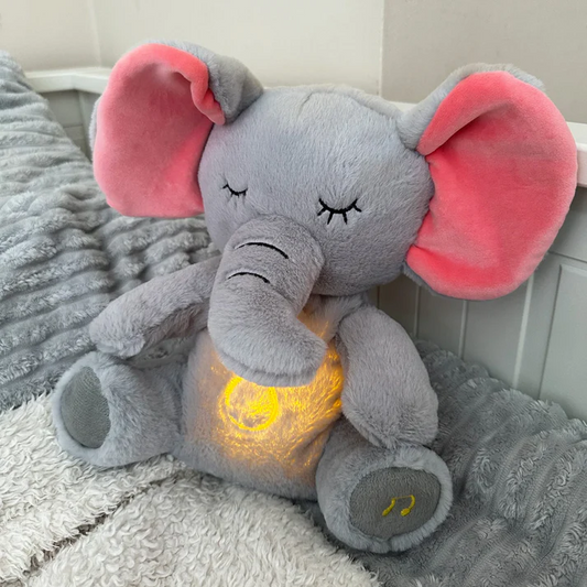 Plush Breathing Elephant