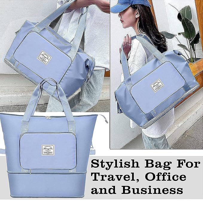 Large Capacity Travel Bag (BLUE)