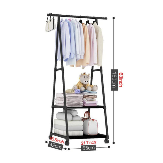 Clothing Rack With Wheels