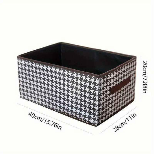 PRINTED CLOTHES STORAGE BOX